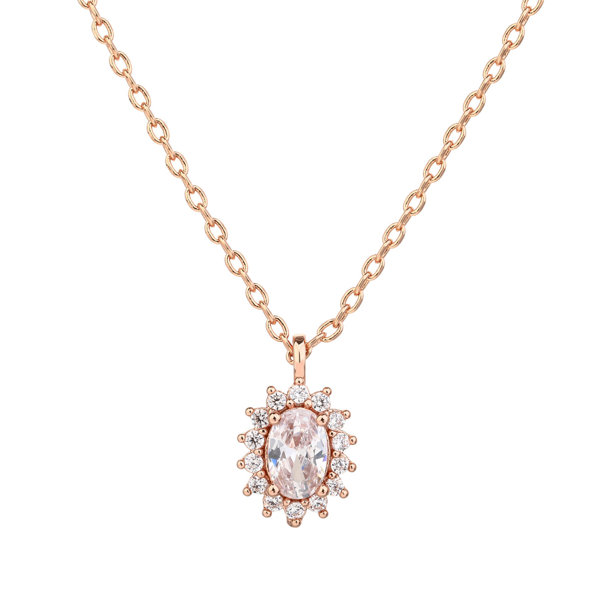 שרשרת ÉLARA OVAL ROSE