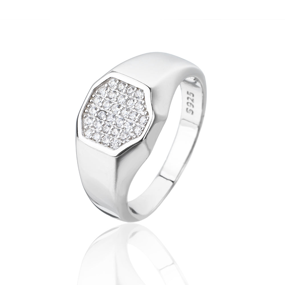 טבעת SIGNET ICE