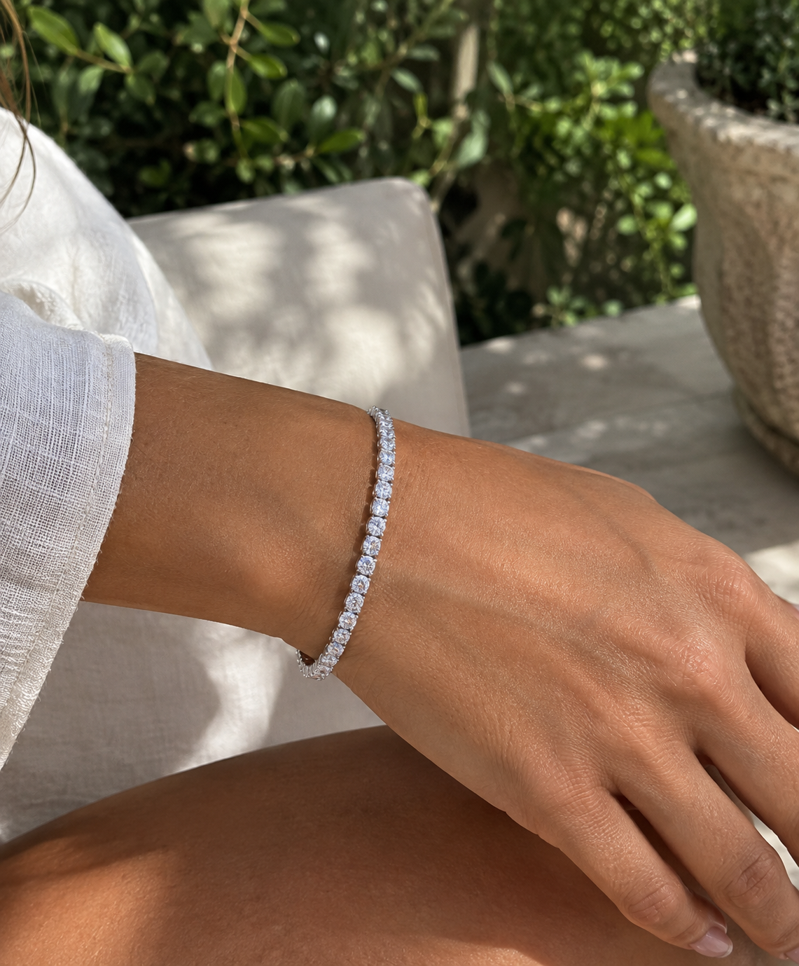 צמיד MOISSANITE TENNIS