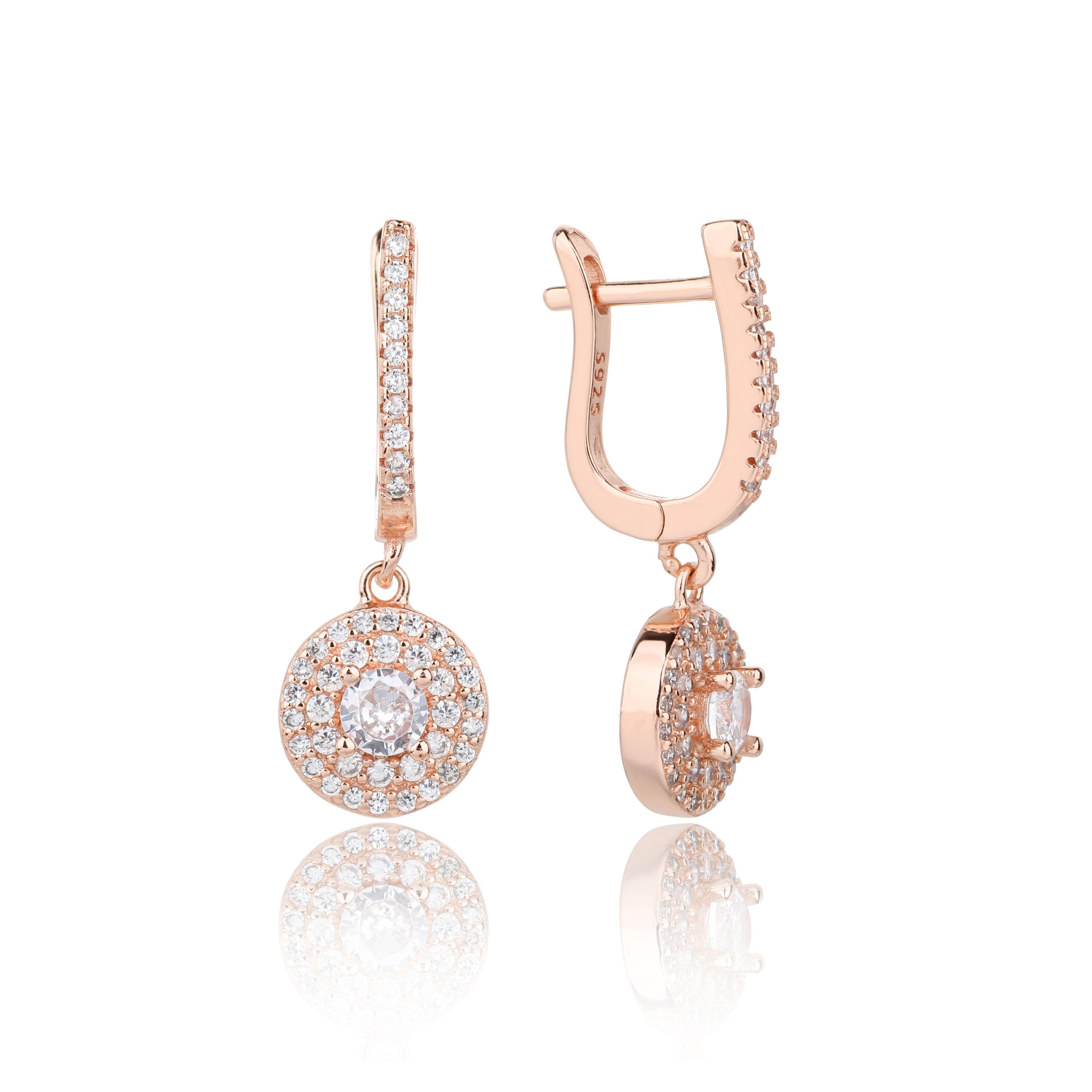 עגילי AURELIA HALO GOLD